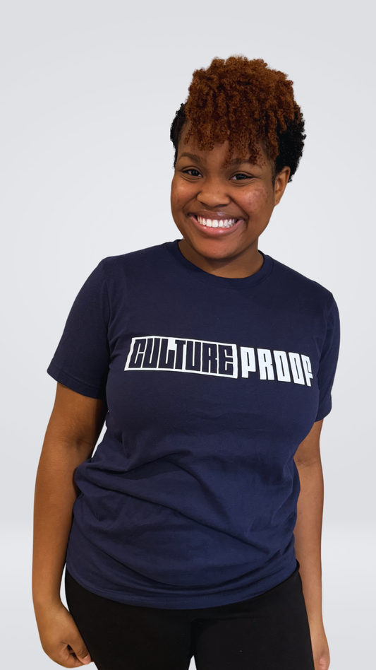 New Culture Proof T-Shirts with Block Letters
