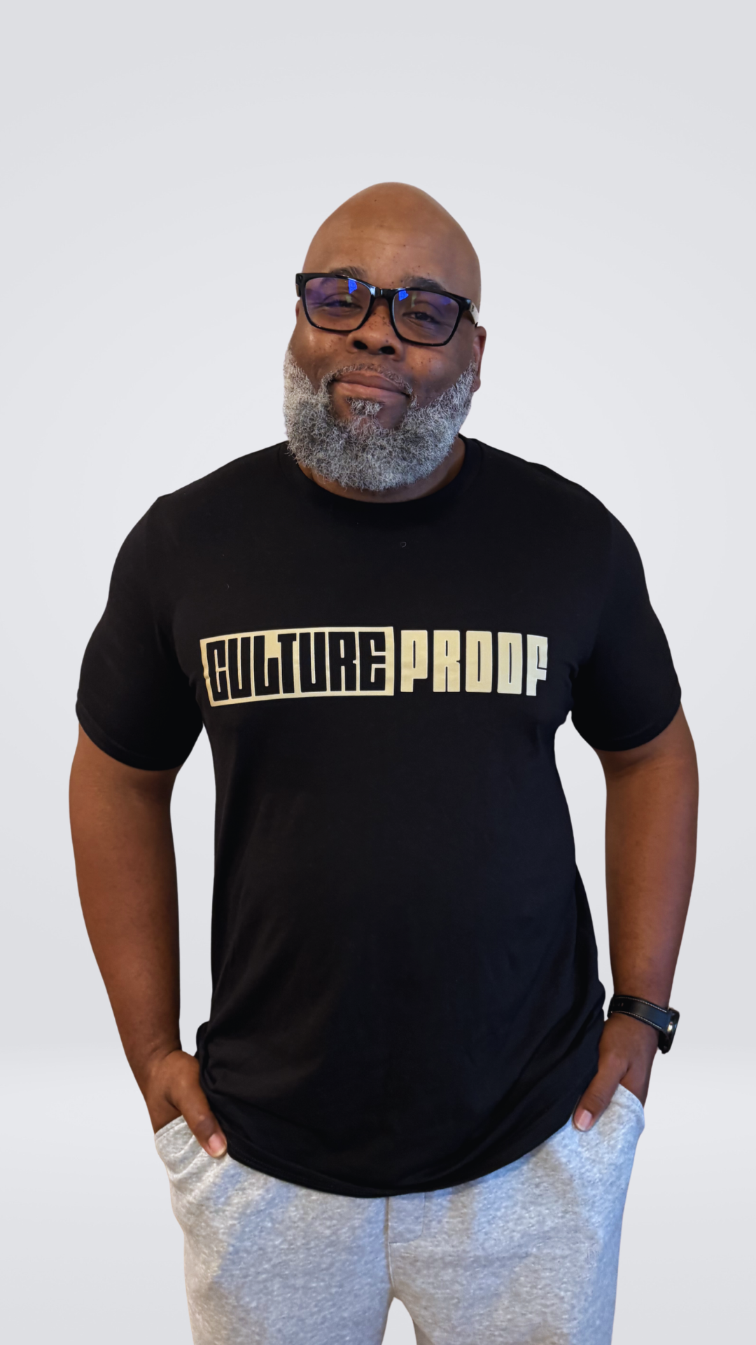 New Culture Proof T-Shirts with Block Letters
