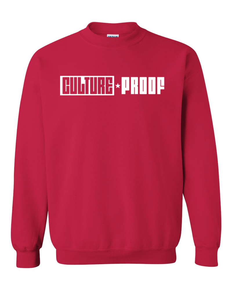 Culture Proof Crewneck Sweatshirt (Block Print) - Culture Proof